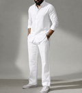 Coastal Top & Bottom Set Of Linen, Luxury And Style