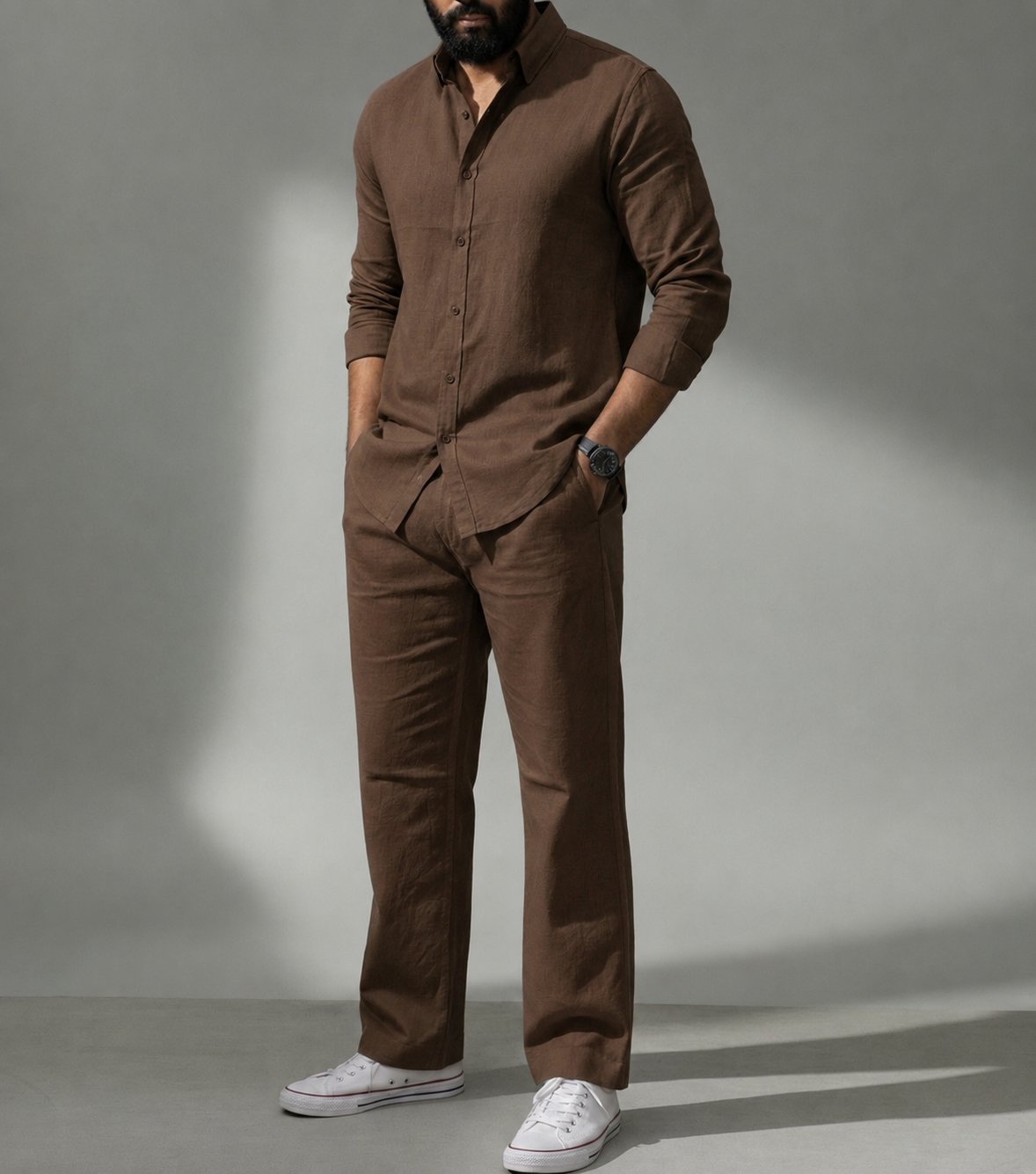Coastal Top & Bottom Set Of Linen, Luxury And Style