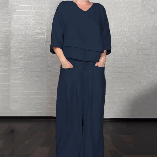 Breezy Linen Two-Piece Set