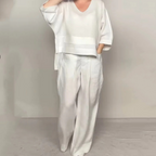 Breezy Linen Two-Piece Set