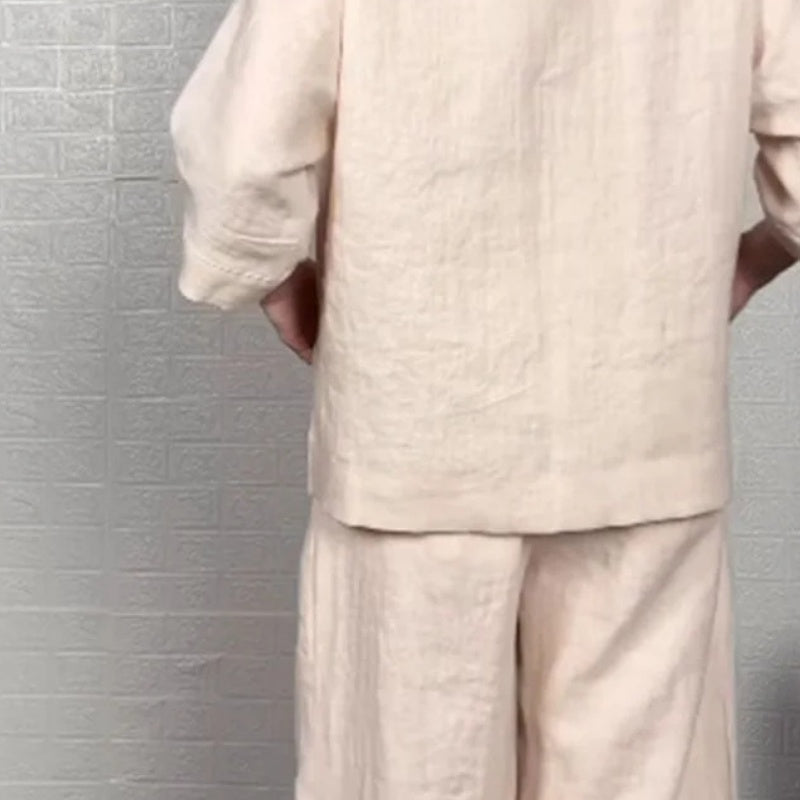 Breezy Linen Two-Piece Set